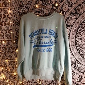 Crew neck sweatshirt